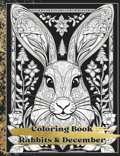 Coloring Book Rabbits & December - Snövarg, Joackim