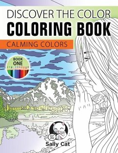 Discover the Color Coloring Book - Cat, Sally