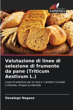 Valutazione di linee di selezione di frumento da pane (Triticum Aestivum L.) - Negasa, Desalegn