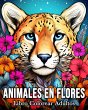 Animales en Flores Libro Colorear... - Bild 1