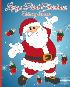 Large Print Christmas Coloring Book - Nguyen, Thy