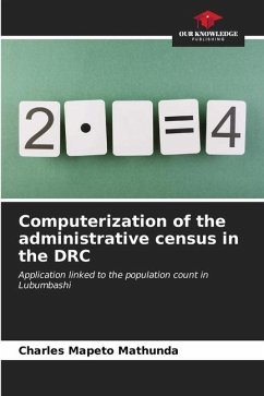 Computerization of the administrative census in the DRC - MAPETO MATHUNDA, Charles
