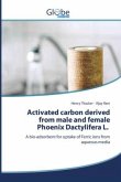 Activated carbon derived from male and female Phoenix Dactylifera L.
