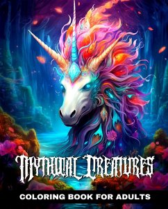 Mythical Creatures Coloring Book for Adults - Peay, Regina