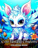 Cute Fantasy Creatures Coloring Book