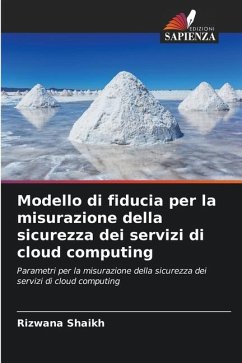 Modello di fiducia per la misurazione della sicurezza dei servizi di cloud computing - Shaikh, Rizwana