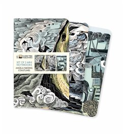 Angela Harding: Coastlines Set of 3 Mini Notebooks - Flame Tree Publishing