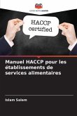 Manuel HACCP pour les établissements de services alimentaires