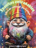 Enanitos entrañables   Libro de colorear para niños   Escenas divertidas y creativas del Bosque Mágico