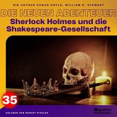 Sherlock Holmes und die Shakespeare-Gesellschaft (Die neuen Abenteuer, Folge 35) (MP3-Download)