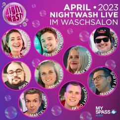 NightWash Live, April 2023 (MP3-Download) - Bora; Mann, Marcel; Brandner, Julia; Landert, Fabio; Albus, Mathias; Lara, Annika; Krebs, Markus; Schafmeister, Ben; Schulz, Luisa Charlotte