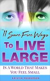 11 Sure Fire Ways To Live Large (In A World That Makes You Feel Small) (eBook, ePUB)