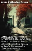 AMELIA BUTTERWORTH MYSTERIES: That Affair Next Door + Lost Man's Lane: A Second Episode in the Life of Amelia Butterworth + The Circular Study (eBook, ePUB)