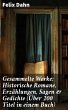 Gesammelte Werke: Historische Romane,... - Bild 1
