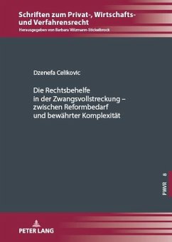 Die Rechtsbehelfe in der Zwangsvollstreckung - zwischen Reformbedarf und bewaehrter Komplexitaet (eBook, ePUB) - Dzenefa Celikovic, Celikovic