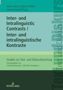 Inter- and Intralinguistic Contrasts / Inter- und intralinguistische Kontraste (eBook, ePUB)