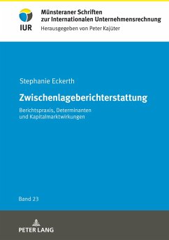 Zwischenlageberichterstattung (eBook, PDF) - Stephanie Eckerth, Eckerth