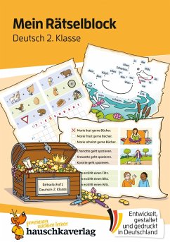 Mein Rätselblock Deutsch 2. Klasse (eBook, PDF) - Rhauderwiek, Melanie
