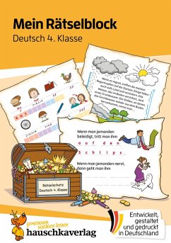 Mein Rätselblock Deutsch 4. Klasse (eBook, PDF) - Wittenburg, Christiane