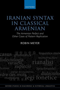 Iranian Syntax in Classical Armenian (eBook, PDF) - Meyer, Robin