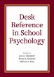 Desk Reference in School Psychology... - Bild 1