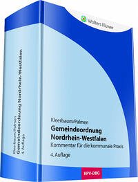 Gemeindeordnung Nordrhein-Westfalen - Kleerbaum, Klaus-Viktor; Palmen, Manfred