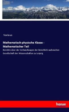 Mathematisch-physische Klasse - Mathematischer Teil