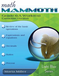 Math Mammoth Grade 6-A Worktext, Canadian Version - Miller, Maria