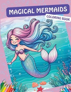 Magical Mermaids Coloring Book - Books, Magic Hat