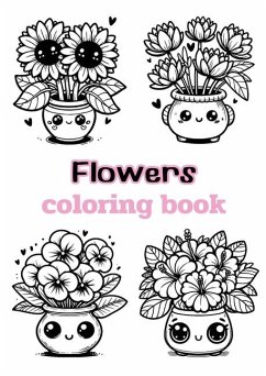 Flowers coloring book - K, Beccanica