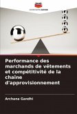 Performance des marchands de vêtements et compétitivité de la chaîne d'approvisionnement