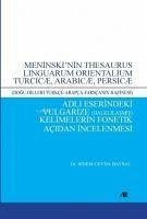 Meninskinin Thesaurus Linguarum - Ceyda Baysal, Sinem