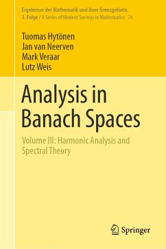 Analysis in Banach Spaces (eBook, PDF) - Hytönen, Tuomas; van Neerven, Jan; Veraar, Mark; Weis, Lutz