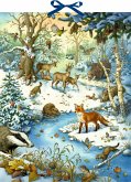 Zettel-Adventskalender - Die Tiere im Winterwald und ihr geheimes Leben