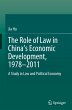 The Role of Law in China's Economic... - Bild 1