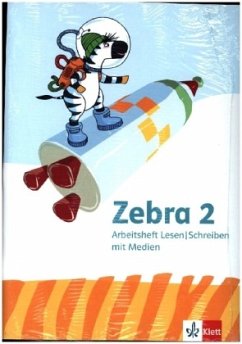 Zebra 2. Paket: Arbeitsheft Sprache in Grundschrift und Arbeitsheft Lesen/Schreiben Klasse 2