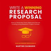 Write a Winning Research Proposal Write a Winning Research Proposal