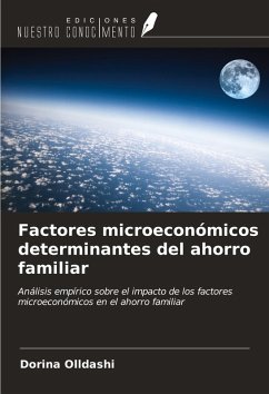 Cover Factores microeconómicos determinantes del ahorro familiar