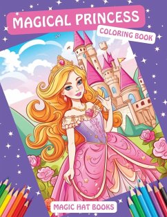 Magical Princess Coloring Book - Books