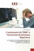 L¿avènement de &quote;ORBi&quote; à l'Université de Kinshasa Répertoire