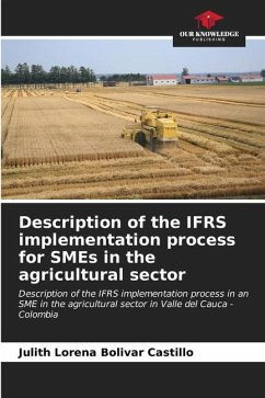 Description of the IFRS implementation process for SMEs in the agricultural sector - Bolivar Castillo, Julith Lorena