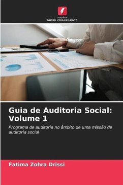 Guia de Auditoria Social: Volume 1 - Drissi, Fatima Zohra