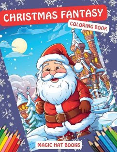 Cover Christmas Fantasy Coloring Book