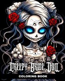 Creepy Bride Doll Coloring Book