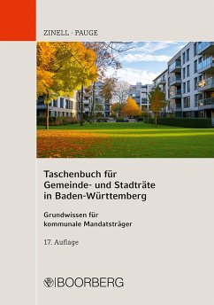 Taschenbuch für Gemeinde- und Stadträte in Baden-Württemberg - Zinell, Herbert O.;Pauge, Luisa