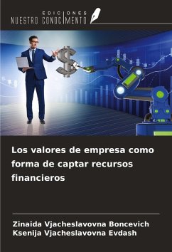 Los valores de empresa como forma de captar recursos financieros - Boncevich, Zinaida Vjacheslavovna; Evdash, Ksenija Vjacheslavovna