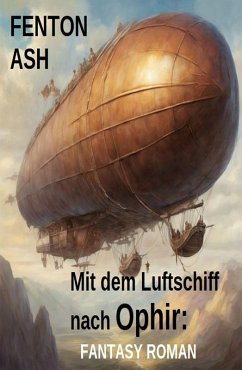 Cover Mit dem Luftschiff nach Ophir: Fantasy Roman (eBook, ePUB)