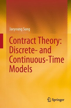 Cover Contract Theory: Discrete- and Continuous-Time Models (eBook, PDF)