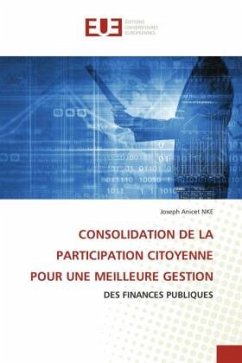 CONSOLIDATION DE LA PARTICIPATION CITOYENNE POUR UNE MEILLEURE GESTION - Nké, Joseph Anicet