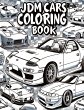 JDM Legends Japanese Cars Coloring Book... - Bild 1